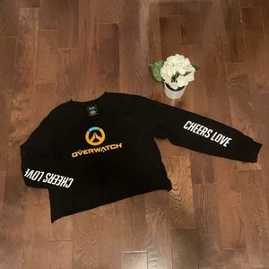 Overwatch Tracer crop top